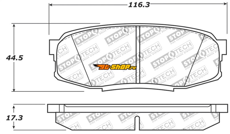 ST Sport Brake Pads Stoptech 309.13040