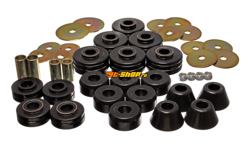 Energy Suspension 3.4104G ES Body Mounts - Black