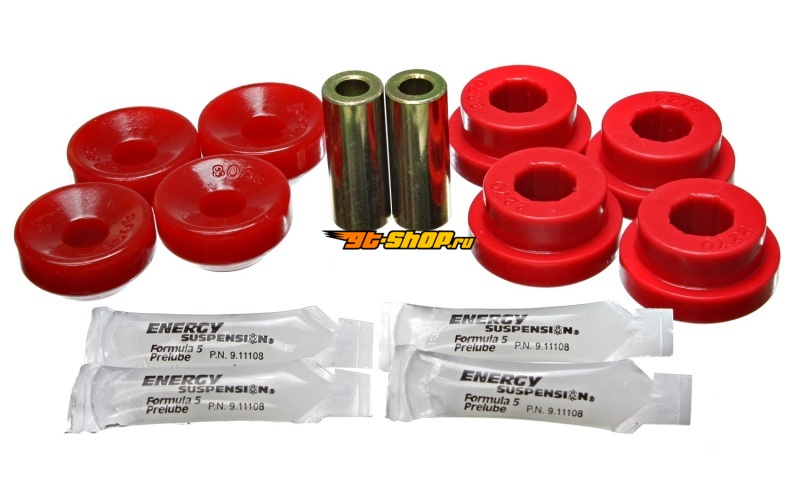 Energy Suspension 16.8103R ES Shock Bushings - Red