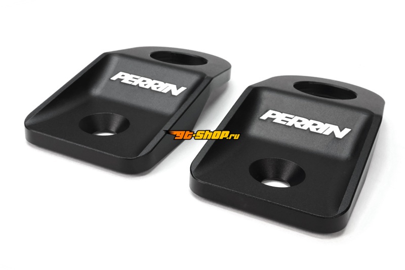 Perrin Performance PSP-ENG-522BK PA Radiator Bracket Set