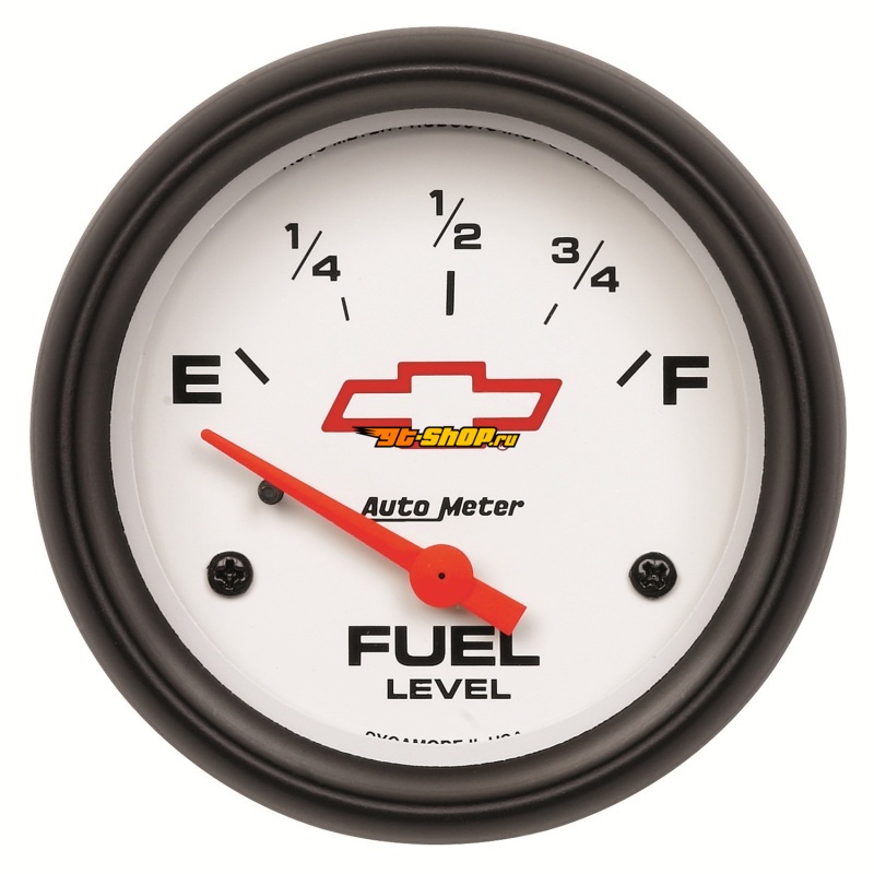AutoMeter 5814-00406 AM Chevy White Gauges