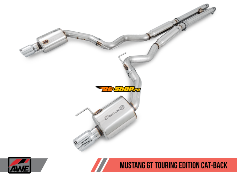 AWE Tuning 3015-33084 AWE Cat-Back Touring