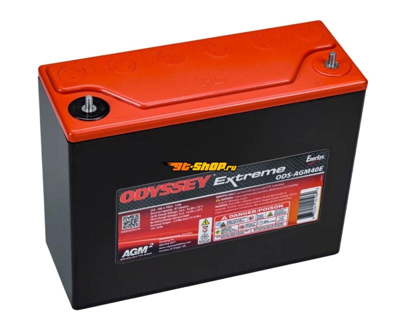 Odyssey Battery ODS-AGM40E ODY Battery PWS - Extreme