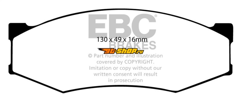 EBC Yellowstuff Brake Pad Sets EBC DP4538R