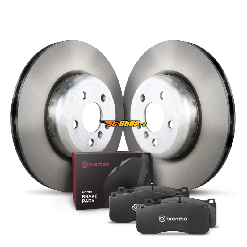 Brembo OE KT04526 BRE UV Coated OE Equiv Rotors