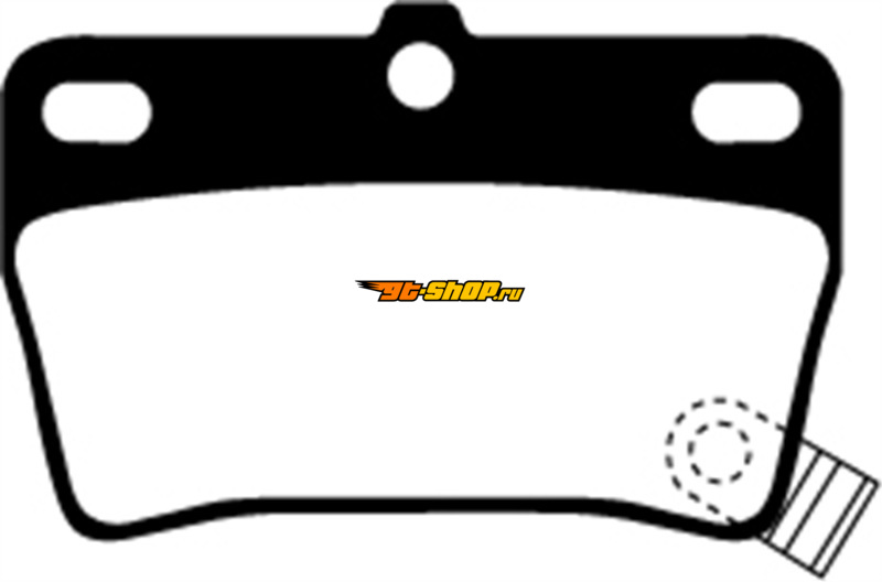 EBC Greenstuff Brake Pad Sets EBC DP61403