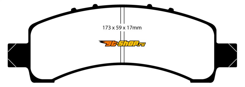 EBC Greenstuff Brake Pad Sets EBC DP61667