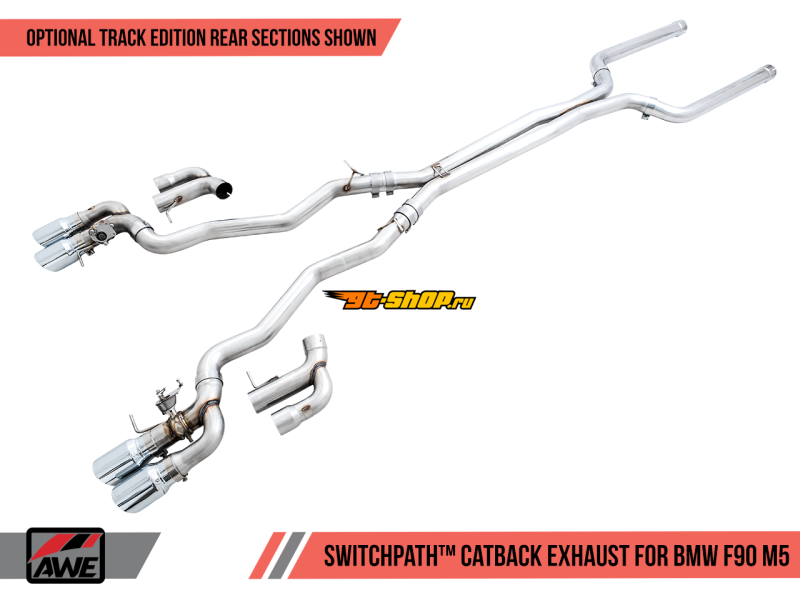 AWE Tuning 3025-42062 AWE Cat-Back SwitchPath