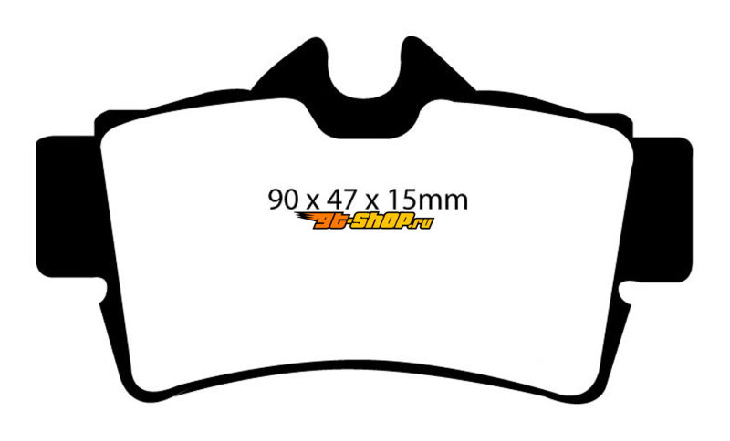 EBC Bluestuff Brake Pad Sets EBC DP51156/2NDX