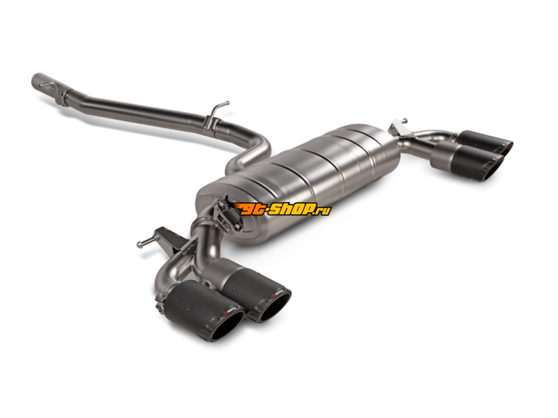 Akrapovic S-AU/TI/17H AKR Evo Cat Back - Titanium