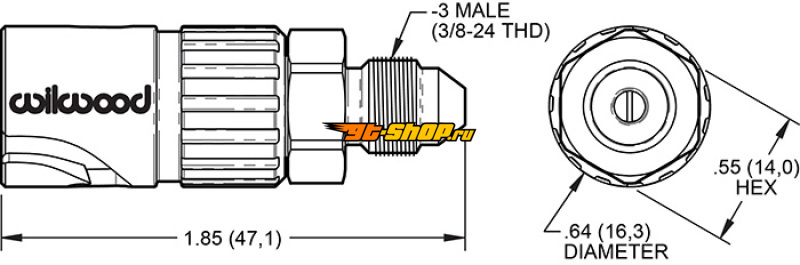 Wilwood 260-16770 WIL Fittings and Adaptors