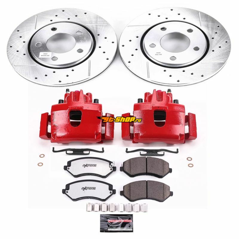 PowerStop KC5244B-36 PSB Z36 Truck & Tow Kit w/Cals