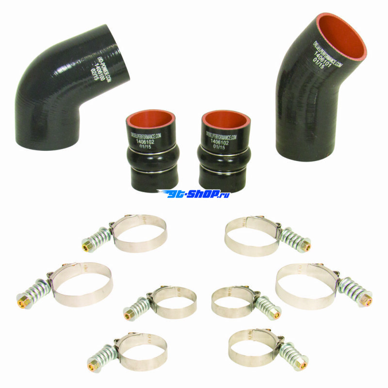 BD Diesel 1046276 BDD Intercooler Hose/Clamp Kit