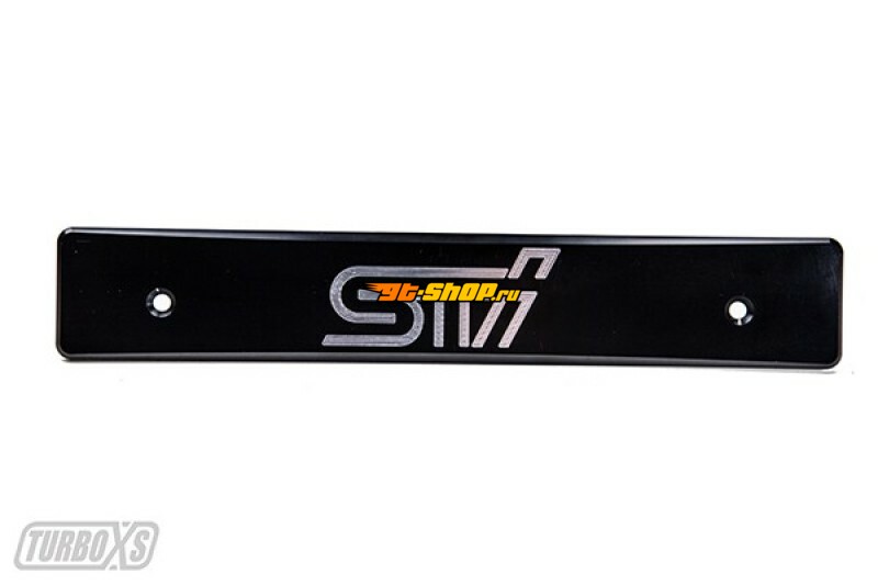 Turbo XS WS15-LPD-BLK-STI TXS License Plate Relocation