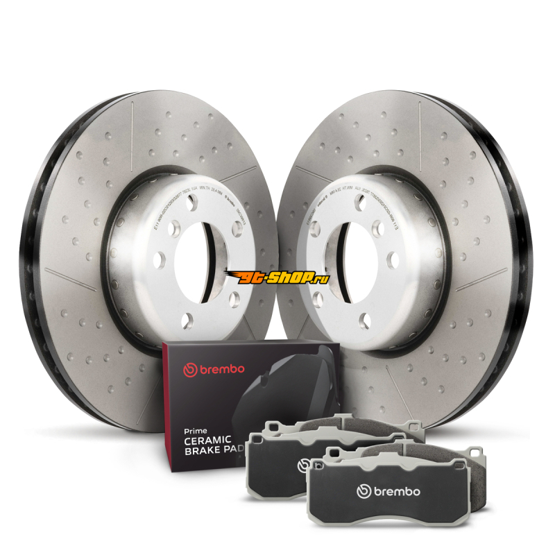 Brembo OE KT00711 BRE OE Equivalent Rotors