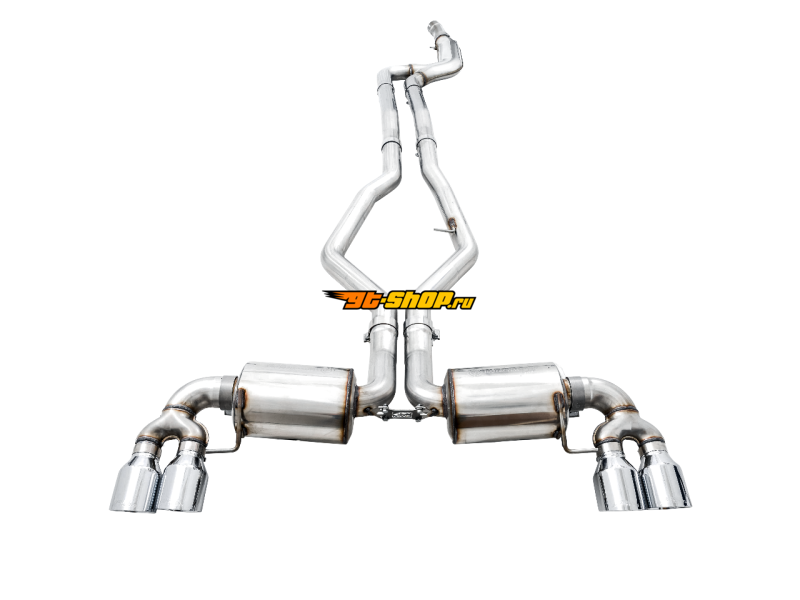 AWE Tuning 3015-42148 AWE Cat-Back Touring