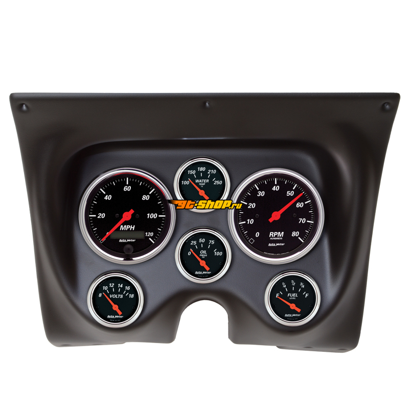 AutoMeter 7020-DB AM Designer Black Gauges