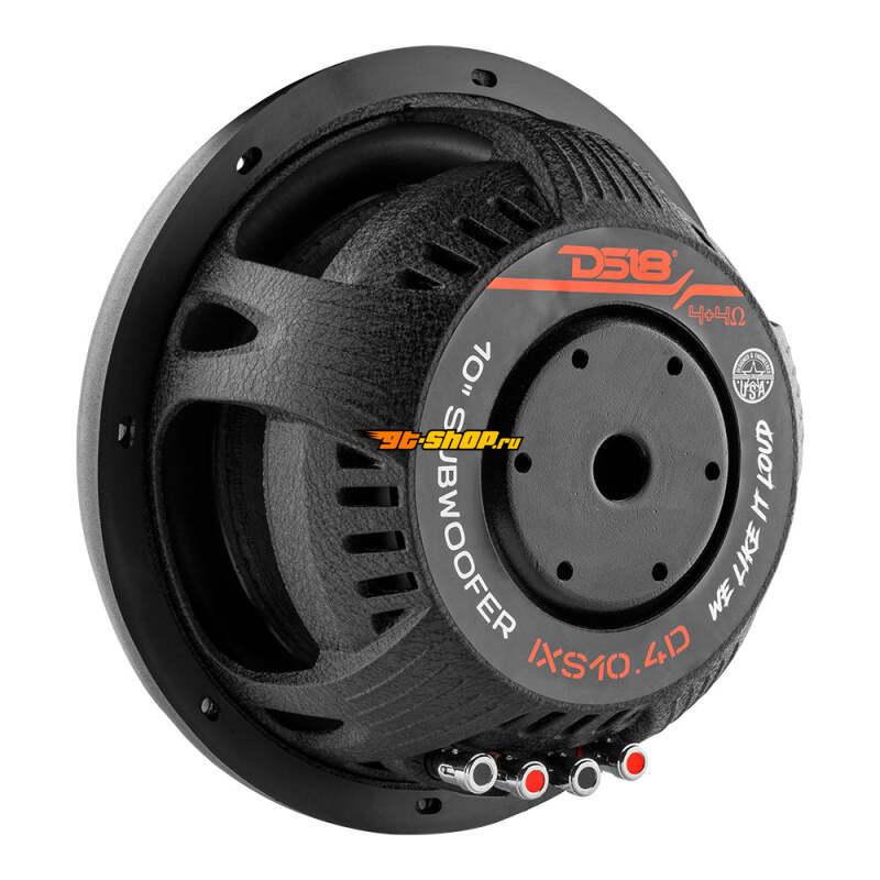 DS18 IXS10.4D DSE IXS Shallow-Mount Fiber Glass Subwoofers