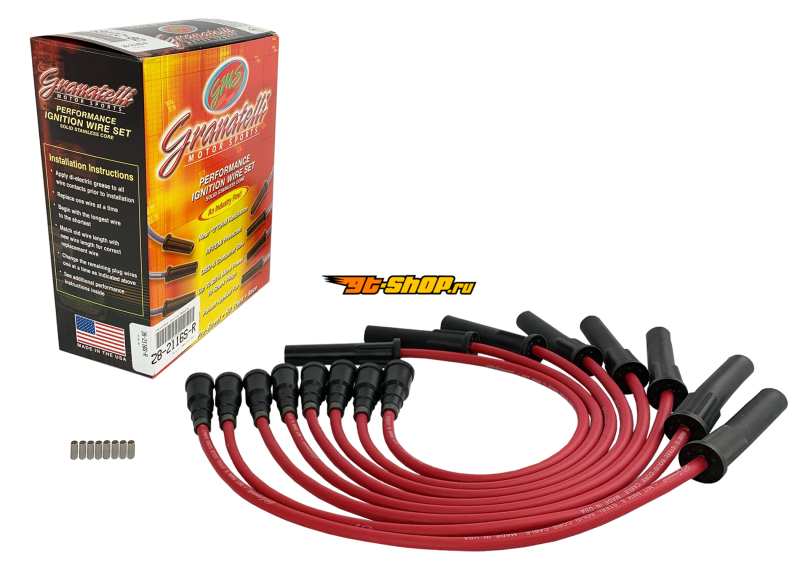 GMS Performance Ignition Wires Granatelli Motor Sports 28-2116S-R