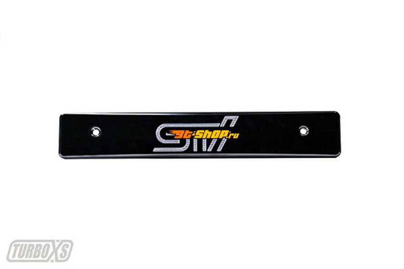 Turbo XS WS08-LPD-BLK-STI TXS License Plate Relocation