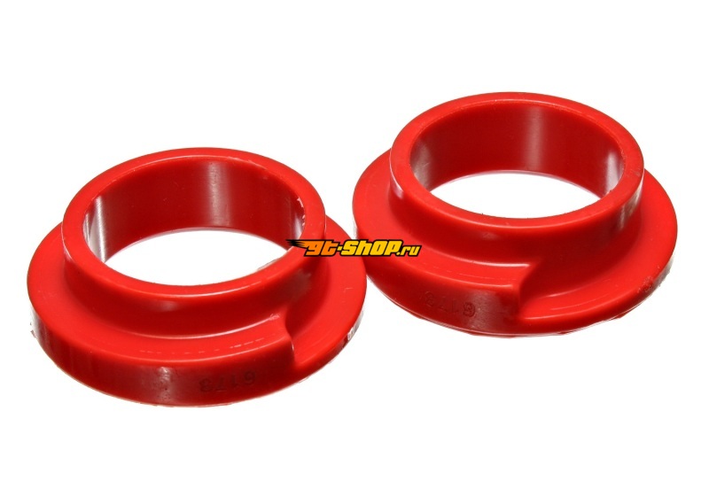 Energy Suspension 9.6119R ES Spring Isolators - Red