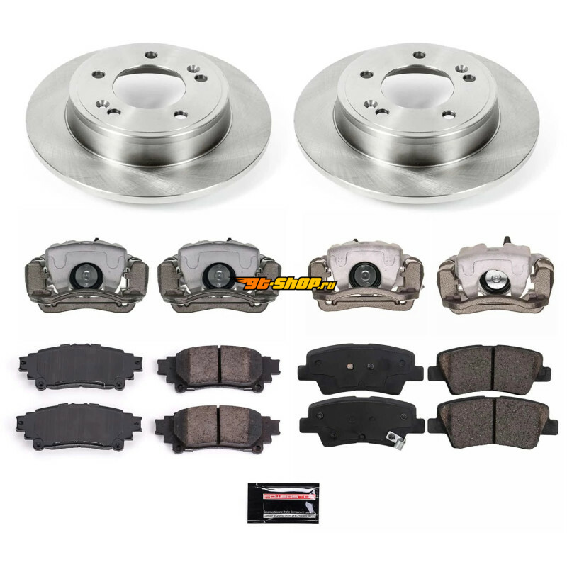PowerStop KCOE6501A PSB Autospecialty Kit w/Cals