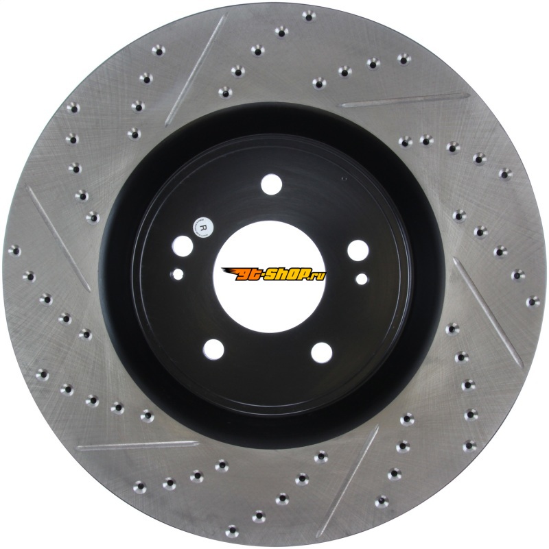 ST Slot & Drill Brake Rotors Stoptech 127.46076R