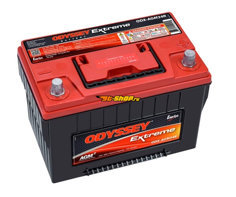 Odyssey Battery ODX-AGM34R ODY Battery - Extreme