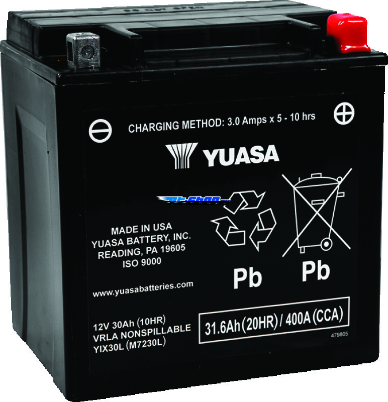Yuasa Battery YUAM7230L YSA Maintenance Free Battery