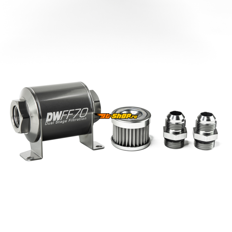 DeatschWerks 8-03-070-005K-10 DW 70mm Fuel Filter Kit