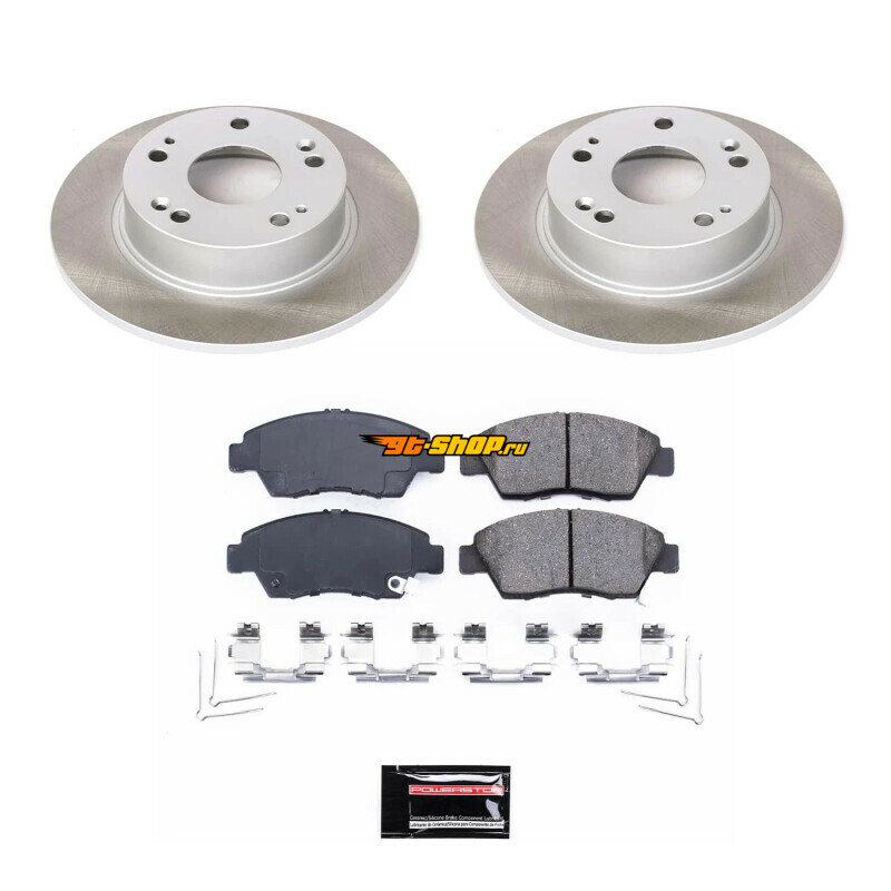 PSB Semi-Coated Rotor Kits PowerStop SC2389