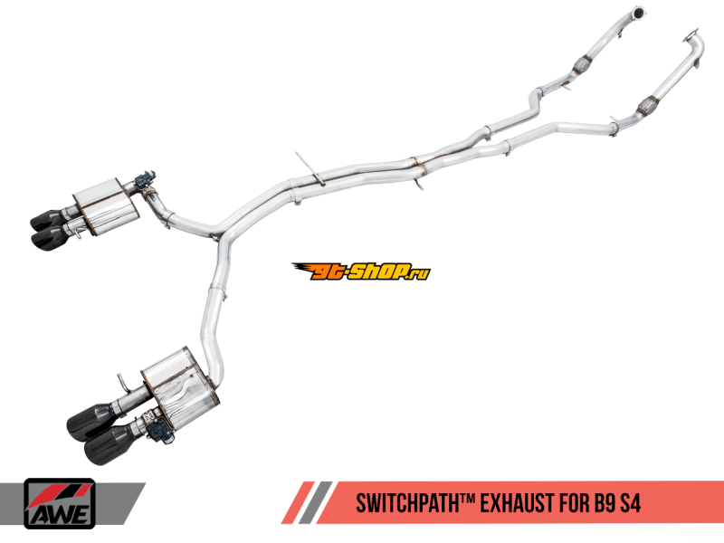 AWE Tuning 3025-43034 AWE Cat-Back SwitchPath