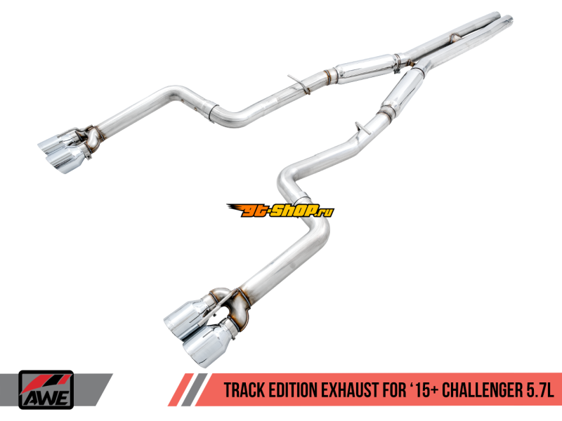 AWE Tuning 3015-42144 AWE Cat-Back Track
