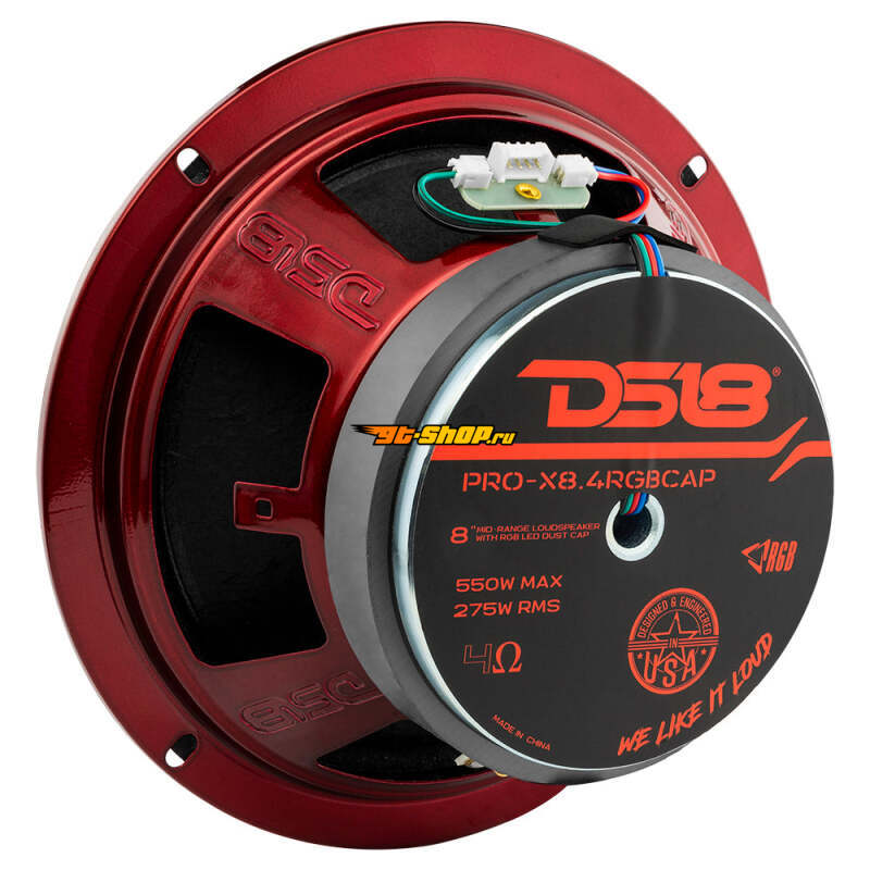 DS18 PRO-X8.4RGBCAP DSE PRO-X Mid-Range Bullet Loudspeakers
