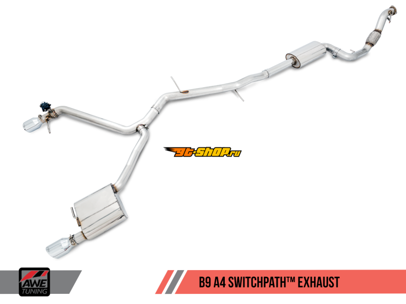 AWE Tuning 3025-33014 AWE Cat-Back SwitchPath