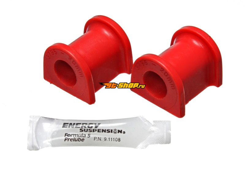Energy Suspension 5.5162R ES Sway Bar Bushings - Red