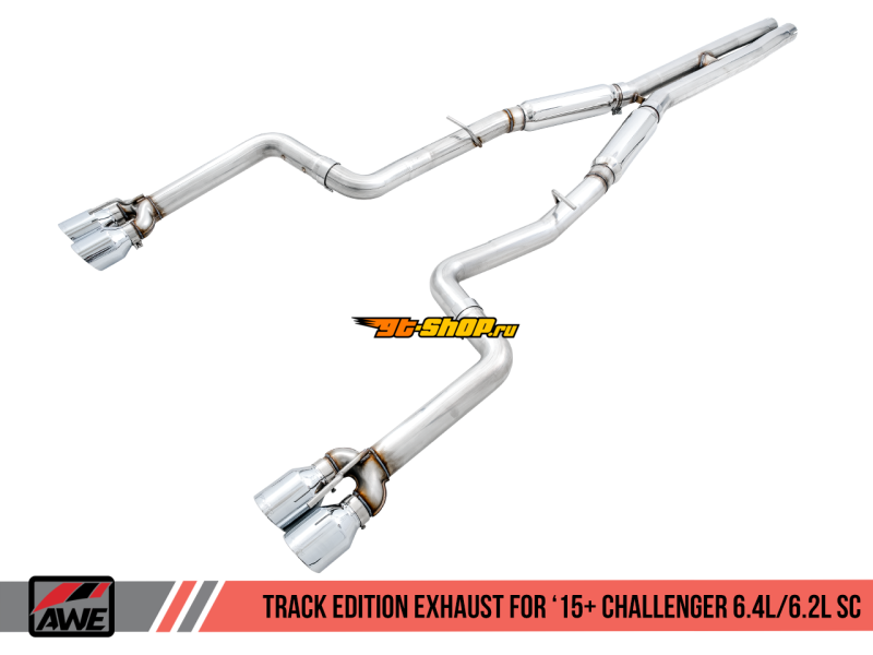 AWE Tuning 3015-42136 AWE Cat-Back Track