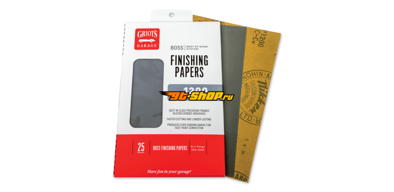 Griots Garage B1225 GRG BOSS Finishing Papers