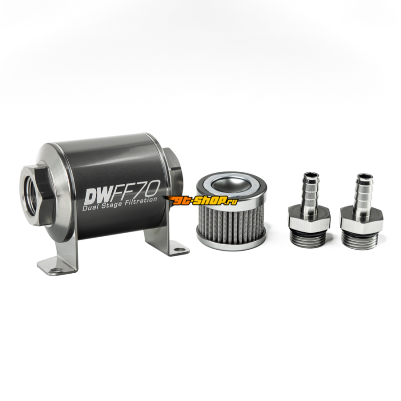 DeatschWerks 8-03-070-100K-38 DW 70mm Fuel Filter Kit