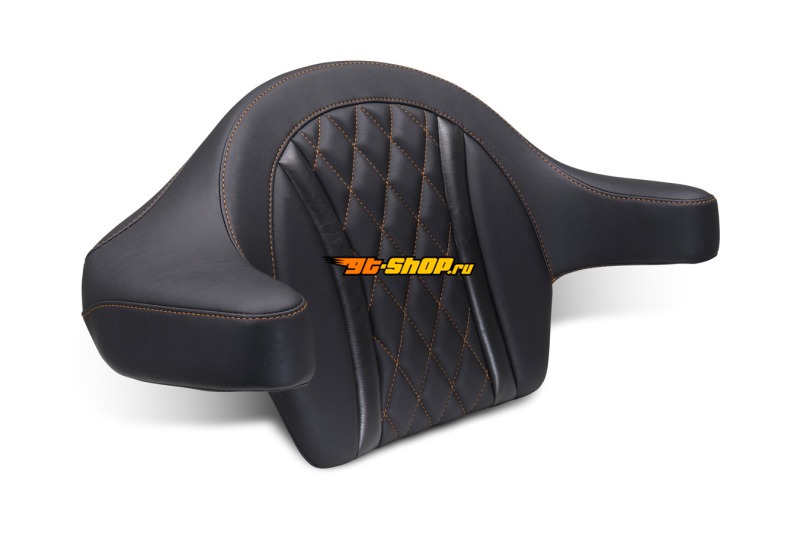 Mustang Motorcycle 88430MO MMP Extended Passenger Backrest