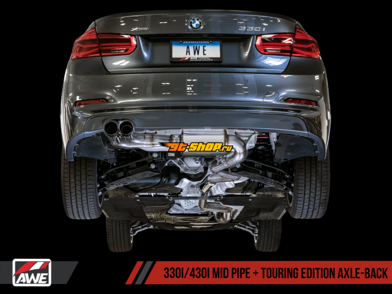 AWE Tuning 3010-22022 AWE Axle-Back Touring