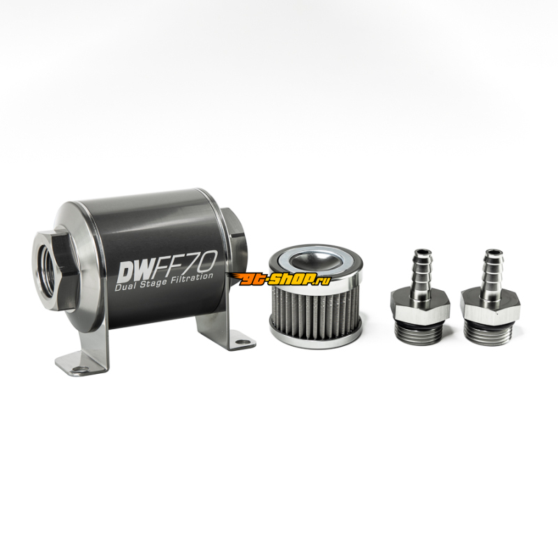 DeatschWerks 8-03-070-040K-516 DW 70mm Fuel Filter Kit