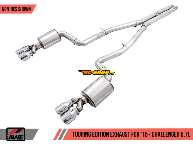 AWE Tuning 3020-42076 AWE Cat-Back Touring