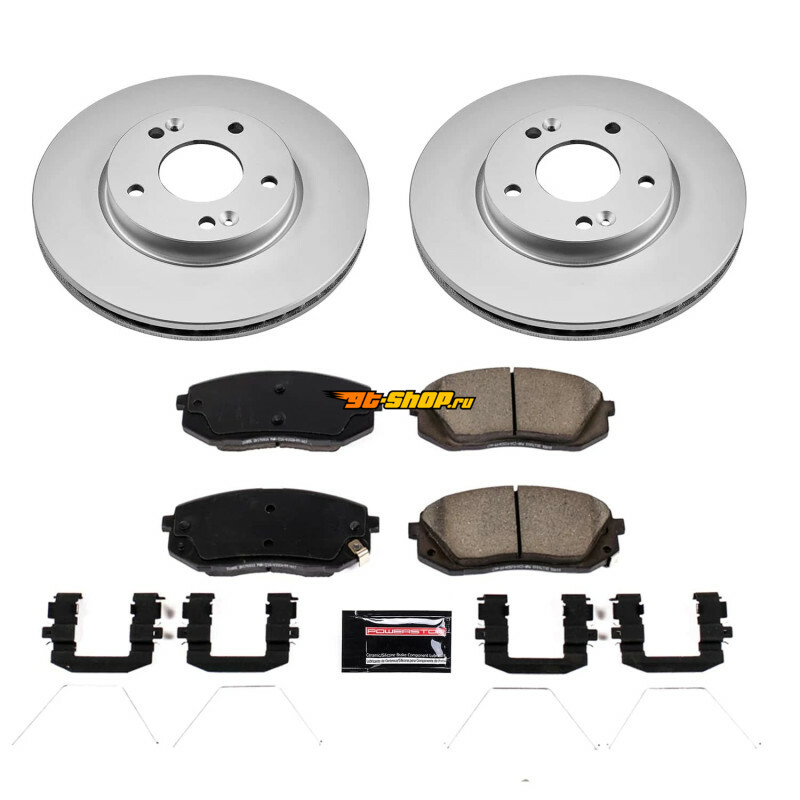 PSB Z17 Evolution Coated Kit PowerStop CRK9007
