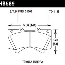 HAWK PERFORMANCE HB589Z704