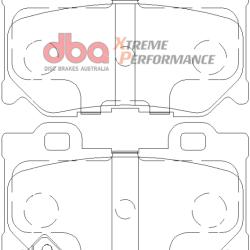 DBA XP Performance Brake Pads DBA DB2401XP