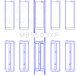 KING ENGINE BEARINGS MB5503XP001