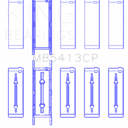 KING ENGINE BEARINGS MB5413CP