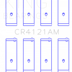 KING ENGINE BEARINGS CR4121AM