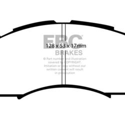 EBC Yellowstuff Brake Pad Sets EBC DP4819R